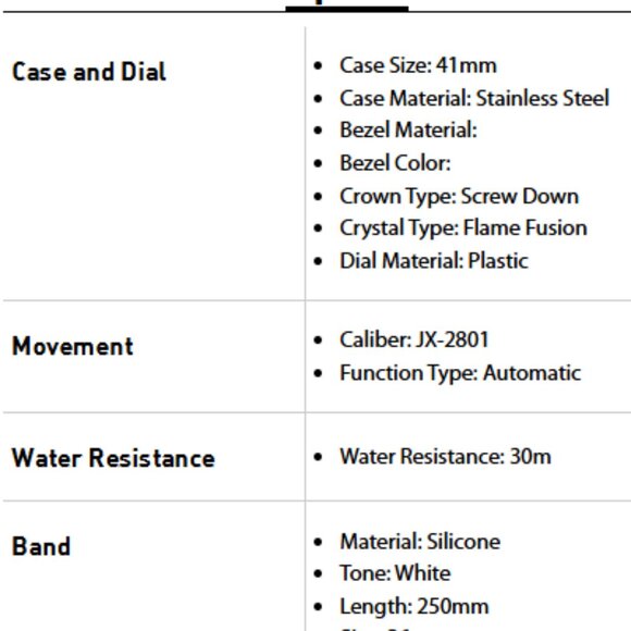 Invicta S1 Rally Interstellar Mens Automatic Watch White/Black (49010) - Picture 10 of 10